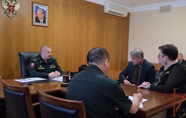 Врио командующего Уральским округом Росгвардии провел личный прием граждан
