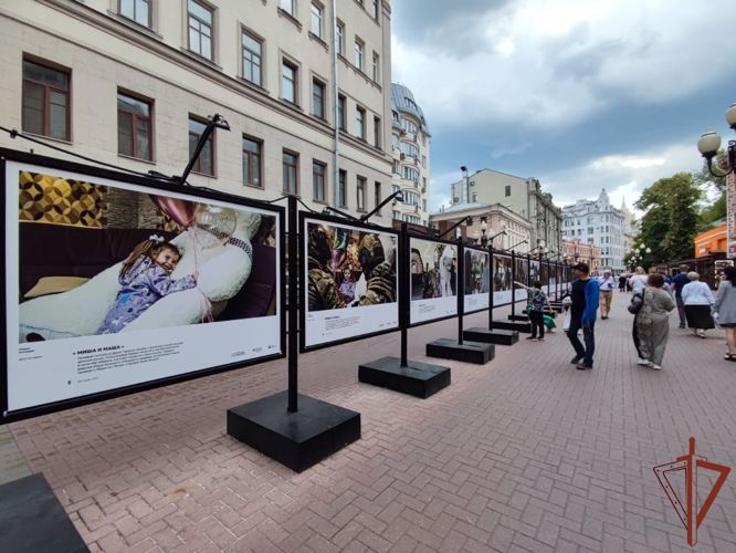 Снимки с росгвардейцами отмечены на Всероссийском конкурсе военной фотожурналистики в Москве