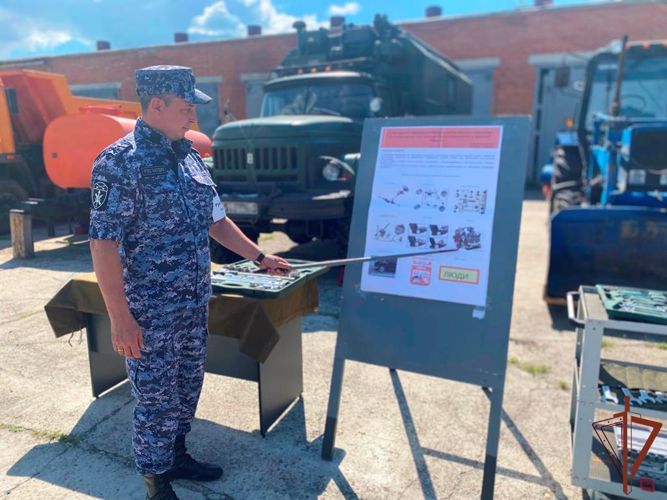 Летний период подготовки начался в Сибирском округе Росгвардии 