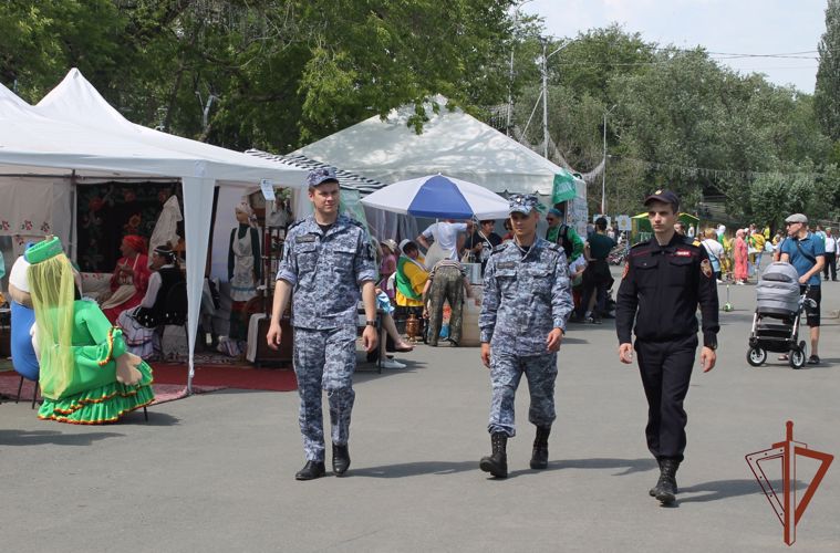 Росгвардия обеспечила правопорядок и безопасность культурно-массовых мероприятий на Урале