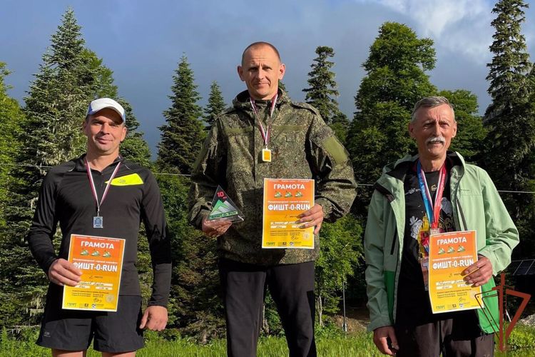  Спортсмен из Росгвардии победил на международном горном марафоне «Фишт-O-Run»