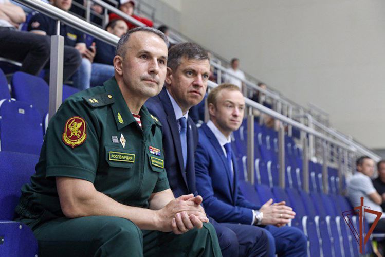 Сборная команда Росгвардии завоевала «серебро» на «Кубке «Динамо» по хоккею 