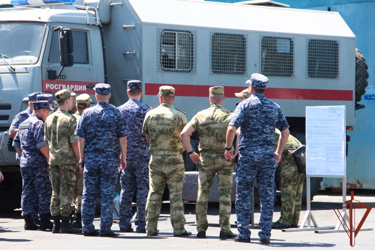 Летний период обучения начался в подразделениях Южного округа Росгвардии