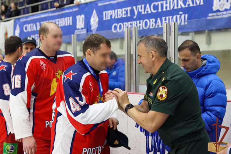 Сборная команда Росгвардии завоевала «серебро» на «Кубке «Динамо» по хоккею 
