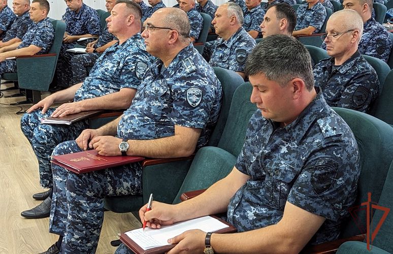 Командующий ОГВ(с) принял участие в подведении итогов служебной деятельности ВОГОиП МВД России