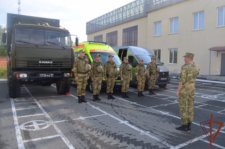 В 5-м военном клиническом госпитале Уральского округа Росгвардии состоялось тактико-специальное учение