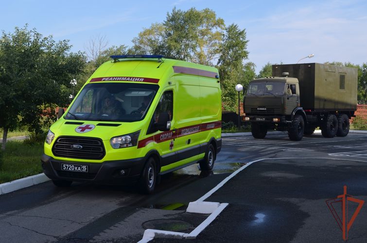 В 5-м военном клиническом госпитале Уральского округа Росгвардии состоялось тактико-специальное учение
