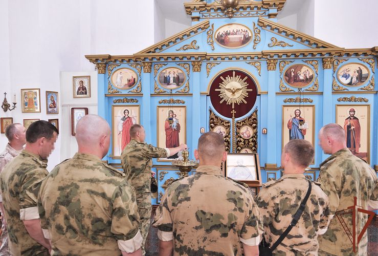 В Объединенной группировке войск (сил) на Северном Кавказе почтили память святого князя Владимира