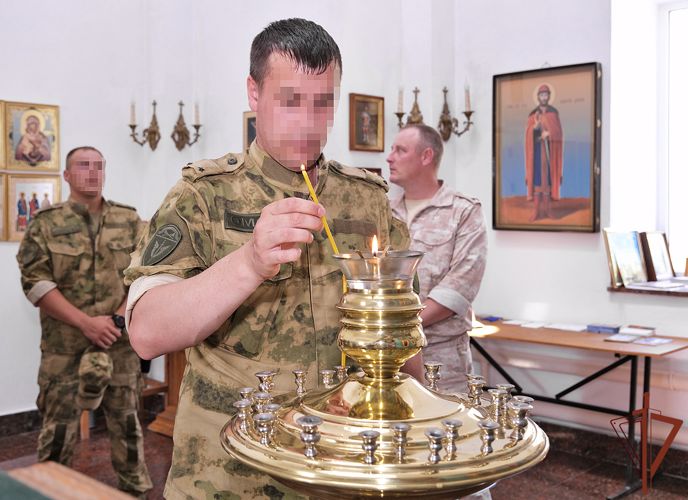 В Объединенной группировке войск (сил) на Северном Кавказе почтили память святого князя Владимира
