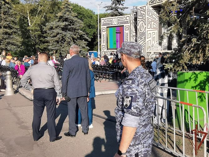 При участии Росгвардии обеспечена безопасность празднования Дня Республики Хакасия 