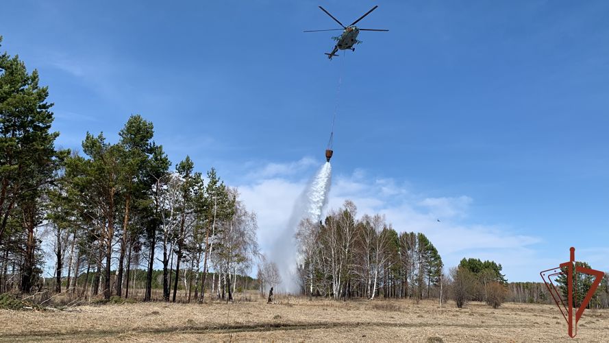 Учебно-тренировочные полеты авиаотряда Росгвардии состоялись в Красноярске