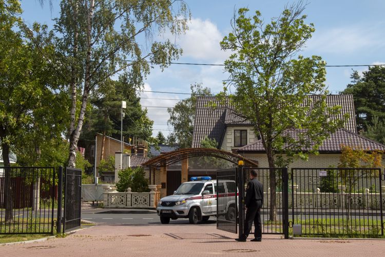 Росгвардия приняла участие в тренировке на территории учебного заведения в Санкт-Петербурге