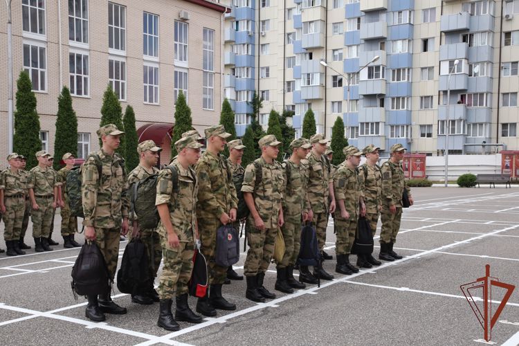 Ряды Северо-Кавказского округа Росгвардии пополнили новобранцы