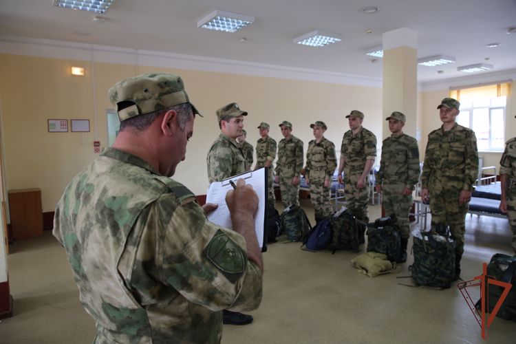 Ряды Северо-Кавказского округа Росгвардии пополнили новобранцы