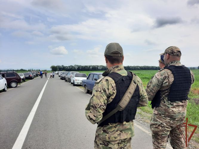 Росгвардия обеспечила правопорядок во время проведения национального праздника в Северной Осетии