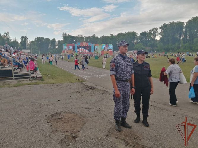 Росгвардия обеспечила безопасность международного фестиваля «Мир Сибири»