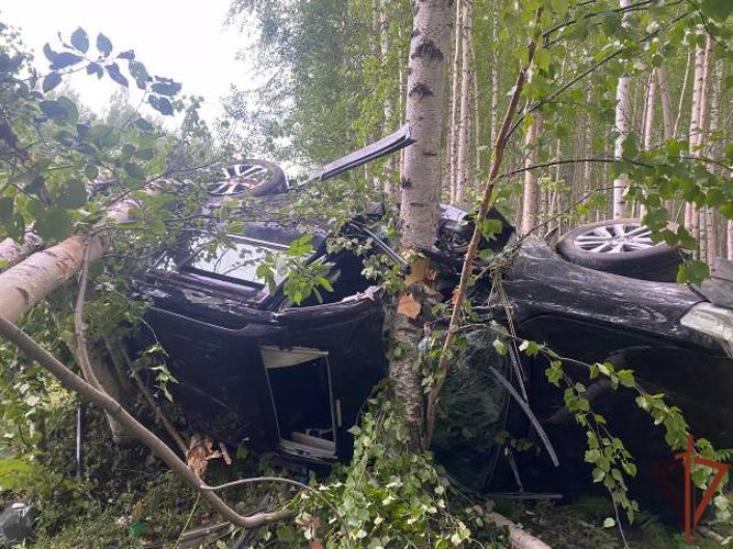 Бойцы ОМОН Росгвардии оказали медпомощь пострадавшему в ДТП жителю Югры