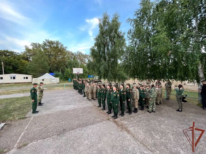 Военно-патриотическая смена подшефных классов Росгвардии состоялась в Башкирии