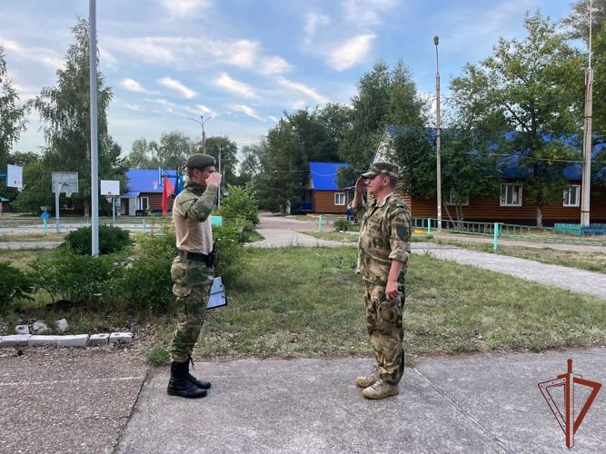 Военно-патриотическая смена подшефных классов Росгвардии состоялась в Башкирии