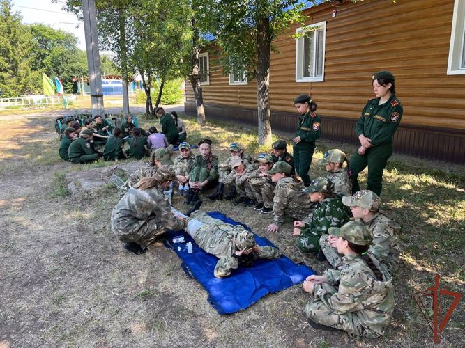 Военно-патриотическая смена подшефных классов Росгвардии состоялась в Башкирии