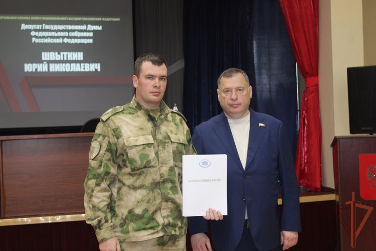 Председатель комитета Госдумы по обороне отметил достижения военнослужащих Сибирского округа Росгвардии 