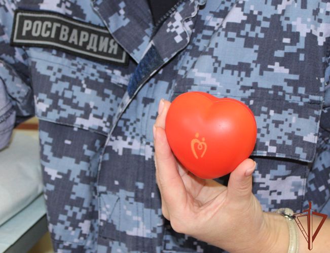Росгвардейцы сдали кровь для нужд медучреждений Ульяновской области