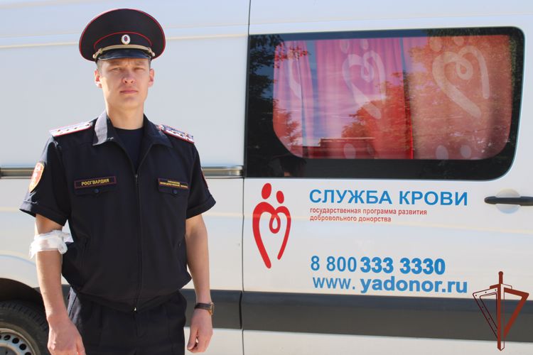 Росгвардейцы сдали кровь для нужд медучреждений Ульяновской области