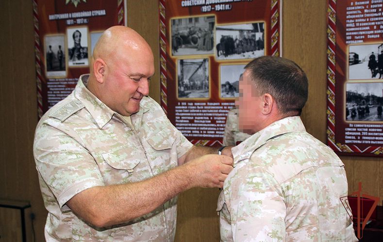 На Северном Кавказе росгвардейцам – участникам СВО вручены госнаграды