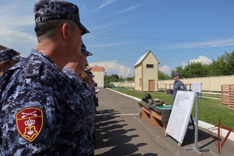 Летний период подготовки начался в Сибирском округе Росгвардии 