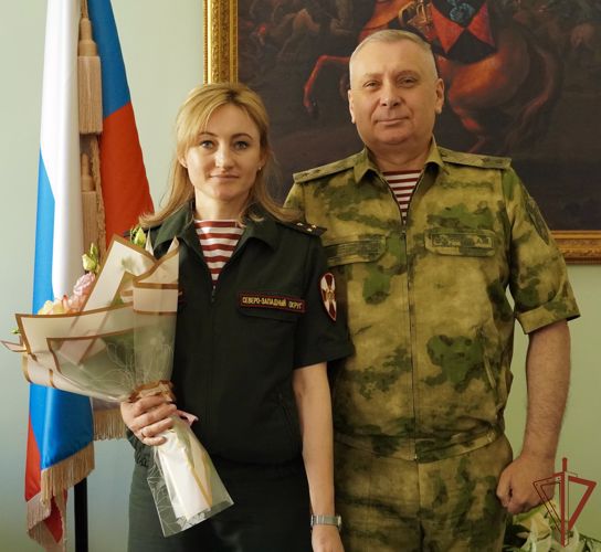Командующий Северо-Западным округом Росгвардии поздравил личный состав с годовщинами образования подразделений