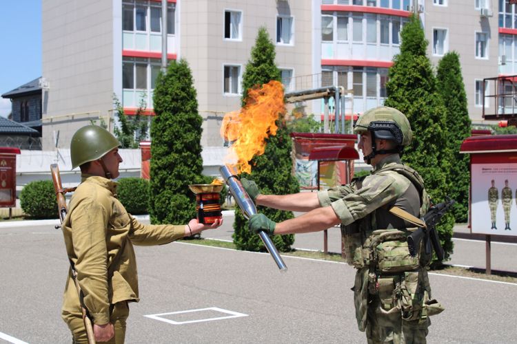 Памятник военнослужащим и сотрудникам Росгвардии  открыт в Пятигорске