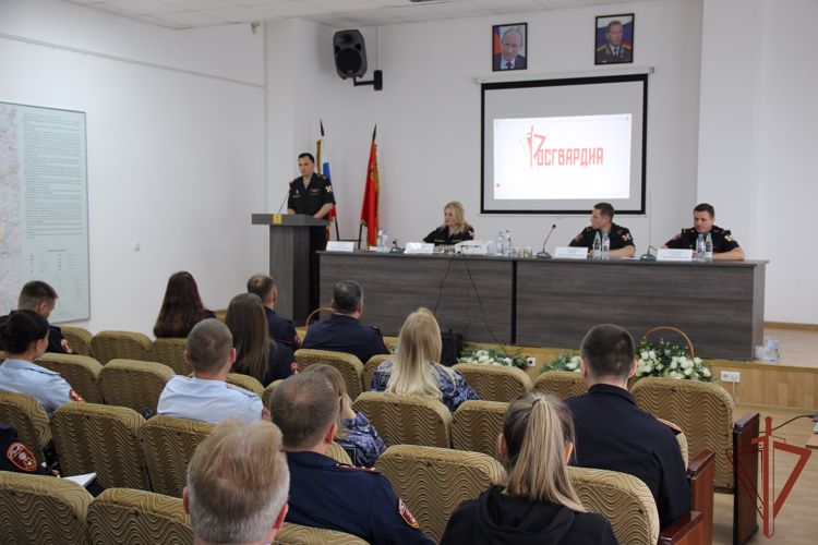 В подмосковном главке Росгвардии состоялась рабочая встреча с представителем телеканала «360»