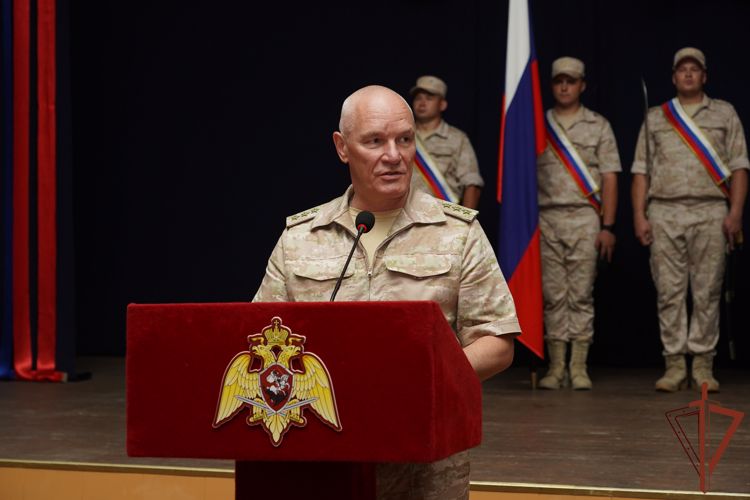 Годовщину сформирования медико-санитарного батальона Росгвардии отметили в Грозном