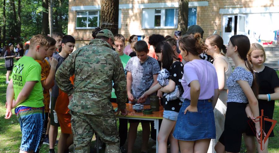 В Центральной России продолжаются мероприятия в рамках проекта «Каникулы с Росгвардией»