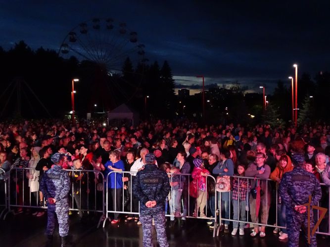 Росгвардейцы обеспечили правопорядок в период празднования Дня города Липецк и Дня металлурга