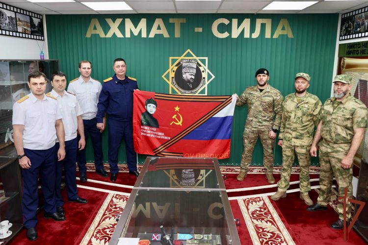 Управление Росгвардии по Чеченской Республике поддержало всероссийский патриотический проект Следственного комитета России