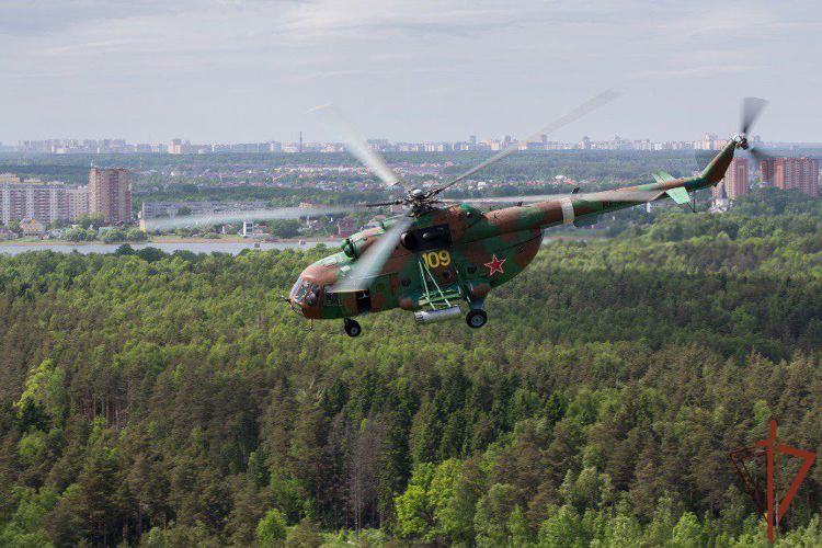 Авиаторы ермолинского полка Росгвардии отмечают 32-ю годовщину со дня образования своей воинской части 