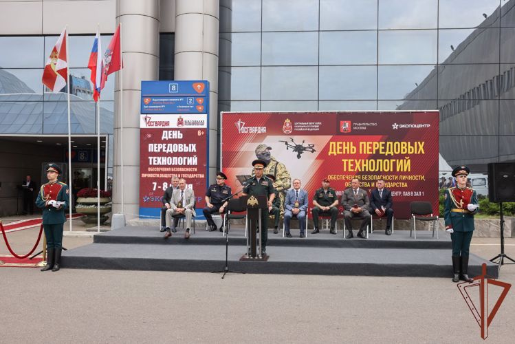 В Москве открылась выставка Росгвардии «День передовых технологий»