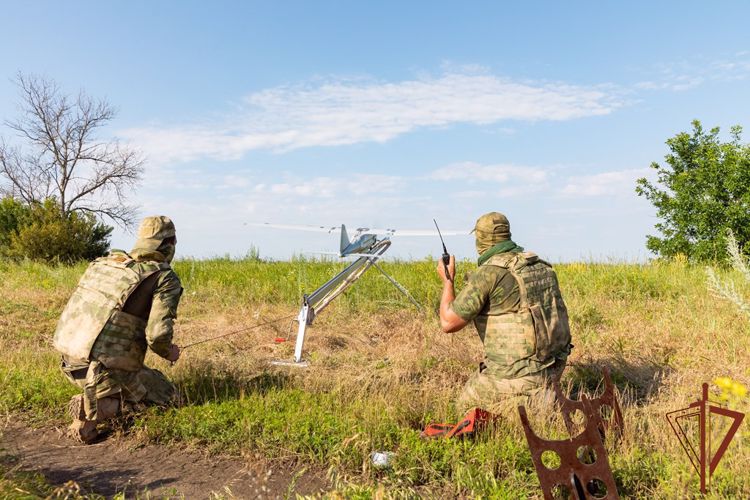 Военнослужащие Росгвардии выявляют пособников ВСУ при помощи беспилотников