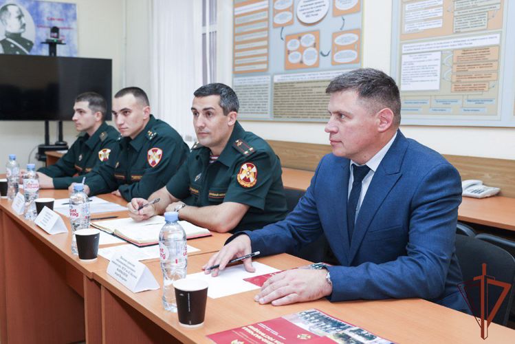 В Росгвардии состоялась рабочая встреча с представителями МГТУ имени Н. Э. Баумана