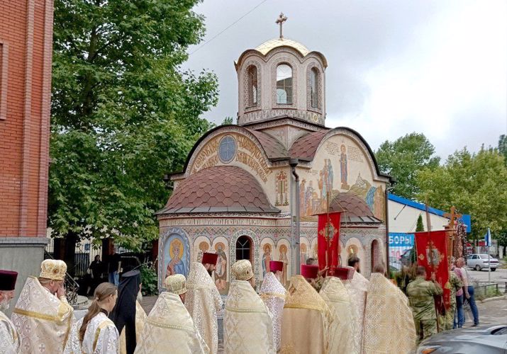 Росгвардейцы приняли участие в праздничном богослужении в Запорожской области