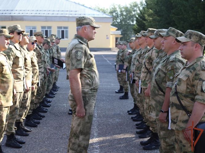 В Томской области прошел сбор начальников служб горючего и смазочных материалов Сибирского округа Росгвардии