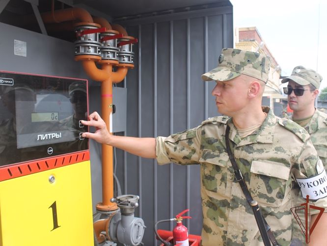 В Томской области прошел сбор начальников служб горючего и смазочных материалов Сибирского округа Росгвардии