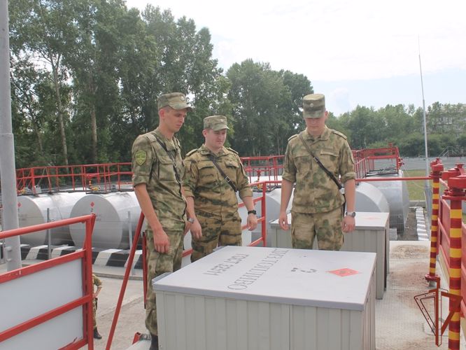 В Томской области прошел сбор начальников служб горючего и смазочных материалов Сибирского округа Росгвардии
