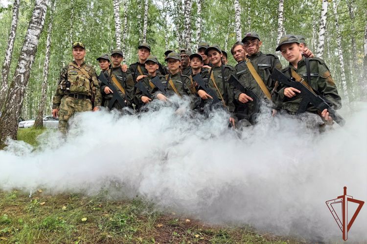 Мероприятия в рамках всероссийского ведомственного проекта «Каникулы с Росгвардией» состоялись на Урале