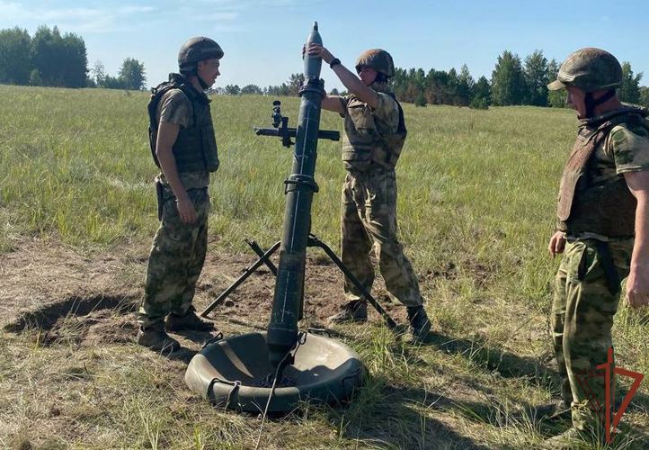Конкурс мастерства артиллеристов Росгвардии завершился в Сибири
