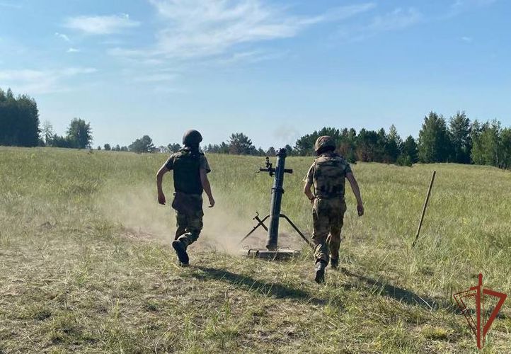 Конкурс мастерства артиллеристов Росгвардии завершился в Сибири