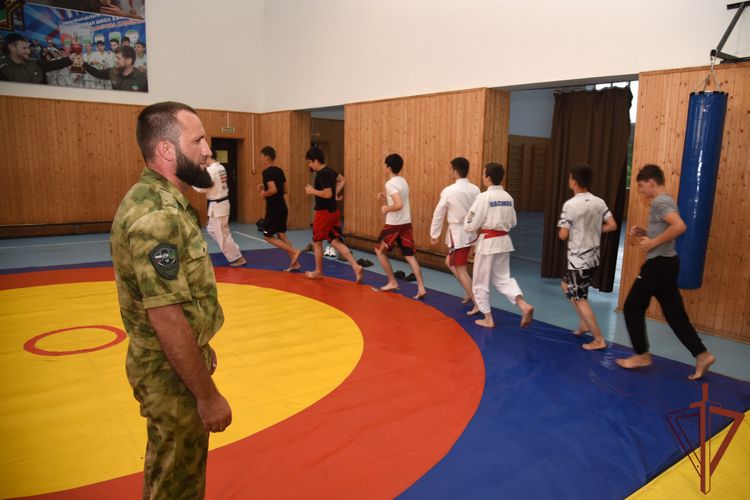 В Северо-Кавказском округе Росгвардии прошли мероприятия ко Дню физкультурника