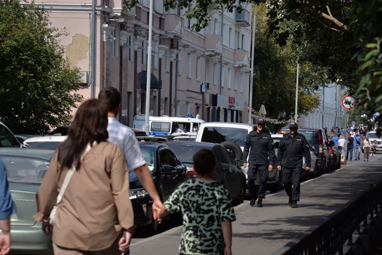 Росгвардия приняла участие в охране порядка и обеспечении безопасности в честь 300-летия Екатеринбурга