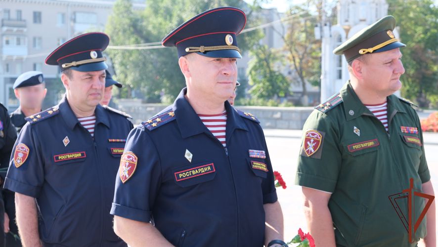  Росгвардейцы приняли участия в памятных мероприятиях, посвященных 80 –летию со дня освобождения Белгорода и Орла